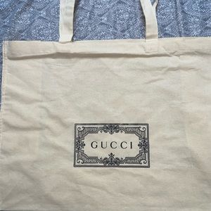 Gucci Dust Bag & Scarf